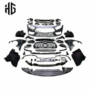 Kit de carrosserie d'aile latérale pour <span class=keywords><strong>MB</strong></span> Benz Hatchback Classe A W177 Convert <span class=keywords><strong>A45</strong></span> <span class=keywords><strong>AMG</strong></span> Style Wide Body Kit - Product Image 6