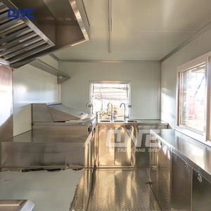 Rimorchio alimentare Mobile chiuso per hamburger gelato al caffè hot dog-per la consegna di Snack - Product Image 4