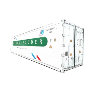 Système de culture de germes d'<span class=keywords><strong>orge</strong></span> de type conteneur |   Solution d'alimentation hydroponique pour les fermes - Product Image 1