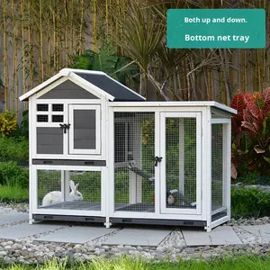 <span class=keywords><strong>Cage</strong></span> à lapins anti-urine de luxe à double couche, type tiroir, <span class=keywords><strong>cage</strong></span> à pigeons, <span class=keywords><strong>cage</strong></span> à poulets, fond en maille, pour extérieur, livraison gratuite - Product Image 3