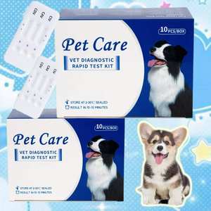 PetCare veteriner teşhis ekipmanları parvovirüs kiti Hotsale aracı Distemper hepatit influcdcdv CIV CAV köpek için test kiti - Product Image 4