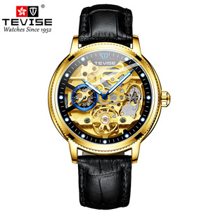 Reloj de Pulsera Mecánico Tourbillon 3D de Diseño Superior para Hombre, Reloj de Moda para Empresario con Diseño Hueco - Product Image 2