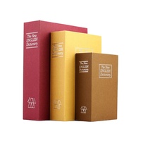 Nouvelle boîte à livres sécurisée personnalisée, best-seller, boîte à livres secrète simulant une vraie boîte forte pour l'argent avec serrure à code