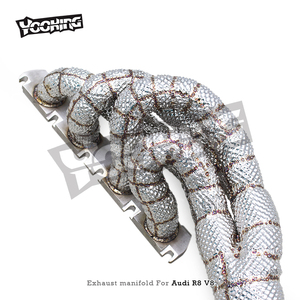 Odm 4 Để 1 Tiêu Đề Đa Năng Cho Audi R8 V8 4.2L Hiệu Suất 2007 2016 Xe Ống Thép Không Gỉ Hệ Thống Ống Xả Âm Thanh Năng Động - Product Image 3