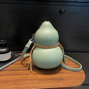 กระเป๋าสะพายไหล่ทรงน้ำเต้า รุ่น 2025 ขนาดเล็ก แฟชั่นสายเดี่ยว สำหรับผู้หญิง มีซิป ใช้ได้ทั้งฤดูร้อนและฤดูหนาว น่ารัก ทรงกล่อง - Product Image 3