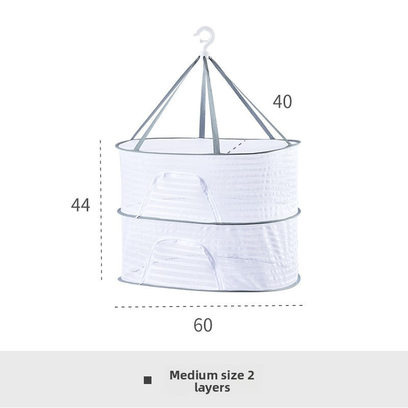 White Medium-double layer