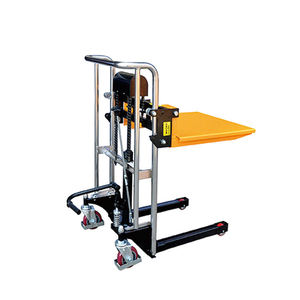 手動ハンドパレットスタッカー容量小型テーブルトラック油圧商品リフターマニュアル - Product Image 1