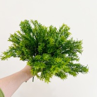 Lot de plantes artificielles en herbe de pin, décoration pour bureau et maison, aménagement paysager pour centres commerciaux, présentation commerciale