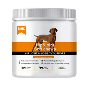Vente en gros d'extrait de <span class=keywords><strong>glucosamine</strong></span> <span class=keywords><strong>HCL</strong></span> MSM Yucca arôme naturel complément pour chien joint de chanvre à mâcher doux pour chien - Product Image 1