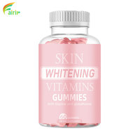 Gummies blanchissantes pour la peau sous marque privée avec supplément de collagène pour une peau plus belle, plus éclatante et un teint lumineux