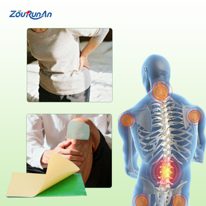 首と肩の緊張、速効性のハーブの痛みの緩和のための熱アクティブなよもぎパッチ - Product Image 4