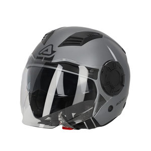 Casco da Moto Bitter Jet Vento Grigio - Product Image 1