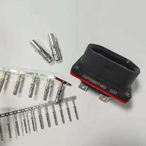 Conector de alimentación híbrido 6,0 <span class=keywords><strong>2</strong></span> + 8 pines 100A 150A IP67 enchufe hembra impermeable con terminal de barra colectora para caja de almacenamiento de energía - Product Image 5