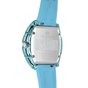 Montres <span class=keywords><strong>TSAR</strong></span> BOMBA pour femmes, avec cristal saphir, résistantes à l'eau 3BAR, bracelet en caoutchouc tonneau - Product Image 2