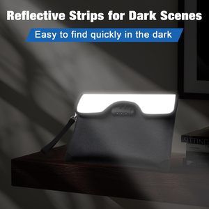 <span class=keywords><strong>Bolsa</strong></span> Ignífuga <span class=keywords><strong>para</strong></span> Documentos y <span class=keywords><strong>Dinero</strong></span> con Cerradura, Almacenamiento Impermeable de Silicona y Fibra de Vidrio Duradero <span class=keywords><strong>para</strong></span> Archivos de Efectivo y Colecciones - Product Image 4