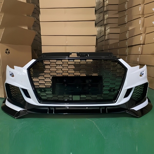 Kit Carrozzeria Paraurti Anteriore Stile RS3 per <span class=keywords><strong>Audi</strong></span> A3 <span class=keywords><strong>S3</strong></span> 8V.5 2017 2018 2019 con Griglia Nera e Sensore ACC - Product Image 3