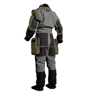 Traje <span class=keywords><strong>de</strong></span> Rescate Personalizado OEM Impermeable Ligero Trilaminado con Protección <span class=keywords><strong>de</strong></span> Rodilla <span class=keywords><strong>de</strong></span> Kevlar y Sellado <span class=keywords><strong>de</strong></span> Muñeca/Cuello SI-TECH en <span class=keywords><strong>el</strong></span> Pecho - Product Image 2