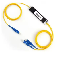 Cassette FTTH Type OEM/ODM Prix d'usine Répartiteur de fibre optique Boîte ABS avec coupleur de séparateur SC LC FC FBT