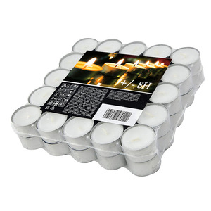 Velas de té perfumadas de la mejor calidad 4 horas 100PCs bolsa teelichter de vela de candelita - Product Image 6