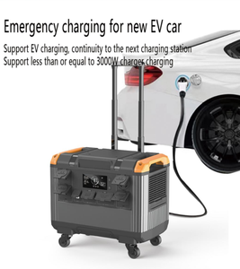 Centrale électrique portable d'extérieur 3000 w lifep04 générateur d'énergie solaire à micro-onduleur avec panneau 3000 watts - Product Image 3