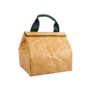 Sac fourre-tout thermique lavable <span class=keywords><strong>2023</strong></span> Offres Spéciales marron durable 20L avec doublure Tyvek sac à lunch isolé haute capacité - Product Image 1