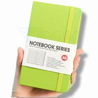 Carnet de notes personnalisé avec logo, couverture rigide en cuir PU A5 B6, livre de mots de passe