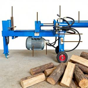 Machine à fendre les bûches à haute efficacité et fendeuse de bûches électrique avec une garantie d'un an pour une large gamme d'utilisations. - Product Image 1