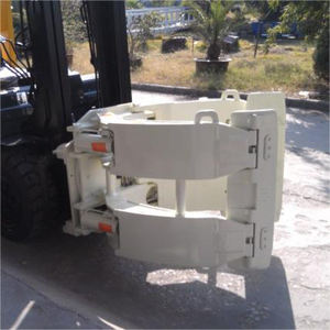 Nuevo accesorio para carretilla elevadora Abrazadera para rollo de papel utilizada en carretilla elevadora apiladora con función de rotación - Product Image 3