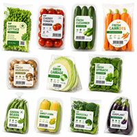Impression CMYK, autocollants personnalisés imperméables et résistants à l'huile, faciles à décoller, papier pour aliments, fruits, légumes, étiquettes adhésives