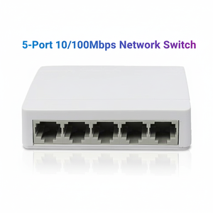 Commutateur réseau commercial Weixiangan WXA-I05G-5V à 5 ports 10/100 Mbps avec capacité de commutation de 10 Gbit/s pour <span class=keywords><strong>routeur</strong></span> 1G - Product Image 1