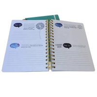 A5 reliure spirale relié enfants journal portable impression