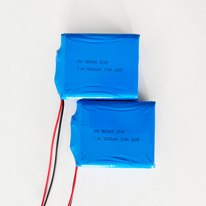 965465 2s1p Custom Polymer Batterijpakket 7.4V 5000mAh LiPo Batterijpakket Oplaadbare Lithium Polymeer Batterij OEM Fabrikant - Product Image 2