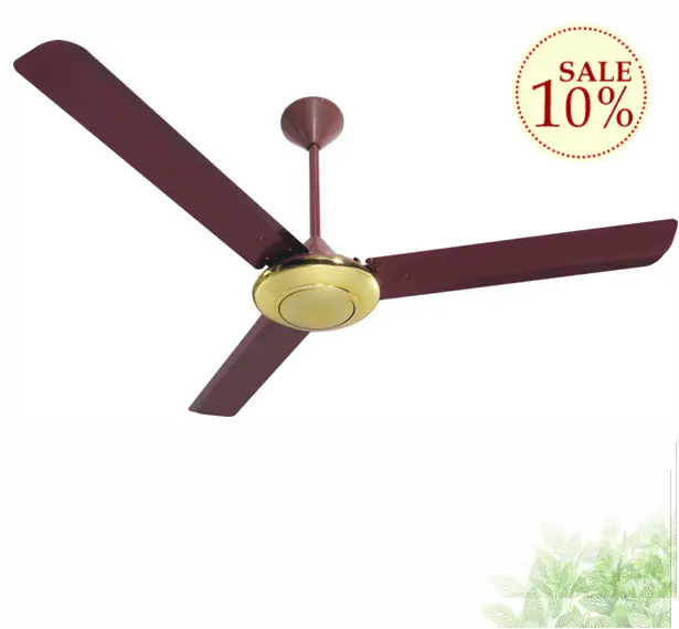 56 "60 polegadas New Golden Shami Ramco Brown Ventilador De Teto com motor de cobre pesado Venda Quente No Iraque Turquia Colombia Panama