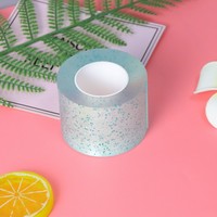 Ruban Nano HONGFU à Haute Viscosité pour Boules d'Eau Creuses DIY, Fabrication Artisanale, Souffler des Bulles, Anti-Stress, Acrylique, Simple Face, Imperméable