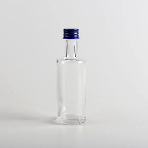 ขวดแก้วใส่แอลกอฮอล์ขนาดเล็ก50มล. ทันสมัยพร้อมฝาเกลียวสำหรับใช้ในเตกีล่า - Product Image 6