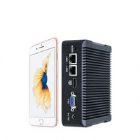 Mini PC Quad-Core J1900 DDR3 Double LAN Gigabit Win/Linux Double Port RS232 Client Léger pour la Gestion d'Entrepôt Nouveau