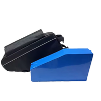 Batterie lithium triangulaire pour vélo électrique 48V/52V/60V/72V 20Ah, batterie triangulaire 72V 30Ah, puissance 1500W-8000W, protection BMS intégrée