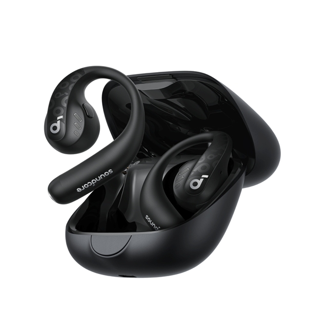 Soundcore AeroFit Pro Open-Ear Sport Earbuds Ergonomic Design BT 5.3 Wireless Comfort Secure Fit Earbuds