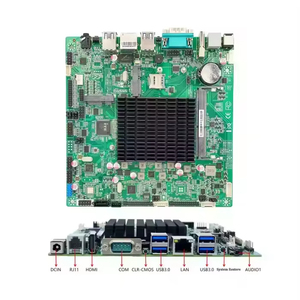 เมนบอร์ดมินิไอทีเอ็กซ์ 170x170 มม. Intel Gemini Lake J4125 DDR4 8GB พอร์ต COM แบบ Quad Mini PCIe WiFi 4G สำหรับอุปกรณ์อัตโนมัติ - Product Image 3