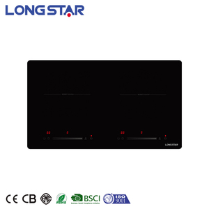 Bếp Cảm Ứng Đốt Kép Màu Đen Chất Lượng Cao Bếp Từ Hai Tấm Tích Hợp - Product Image 3