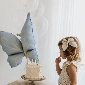 Palloncino in Foil a Forma di Farfalla Spesso e Lucido con Basso MOQ per Decorazioni di Compleanno/Fidanzamento/Matrimonio/Addio al Celibato/Baby Shower/Festa della Principessa - Product Image 3