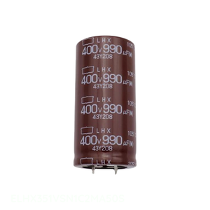 ตัวเก็บประจุ20% 350V TH ฝาปิด ELHX351VSN1C2MA50S สารส้ม1.23MF ผ่านรูของแท้ - Product Image 1
