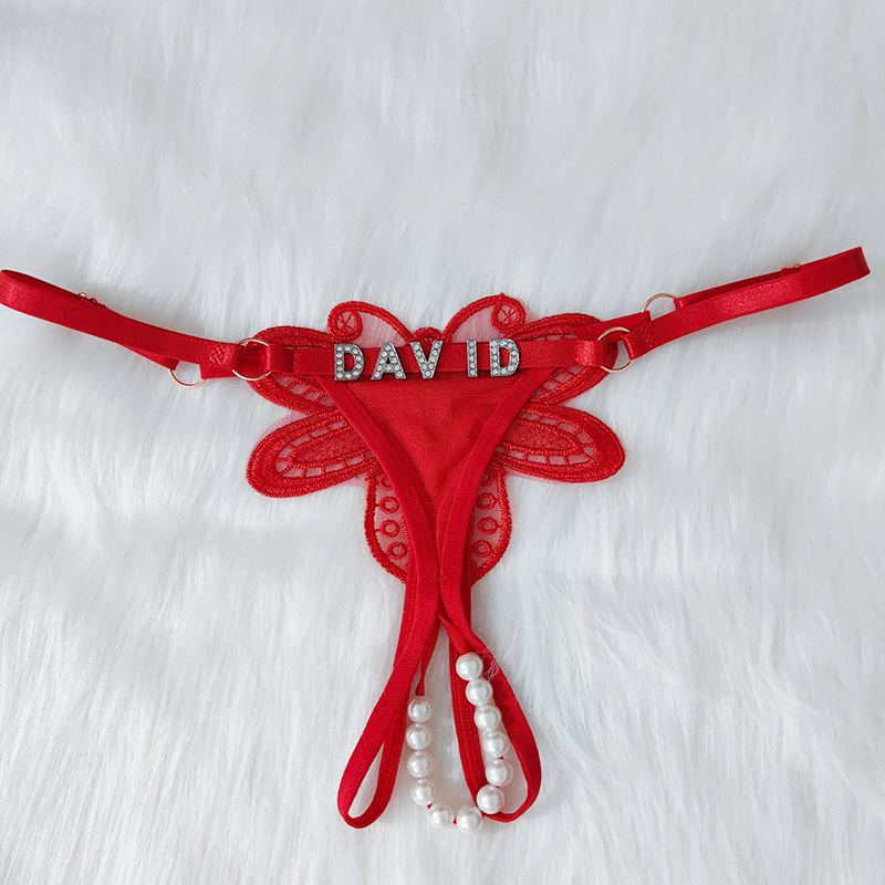 Red with letter