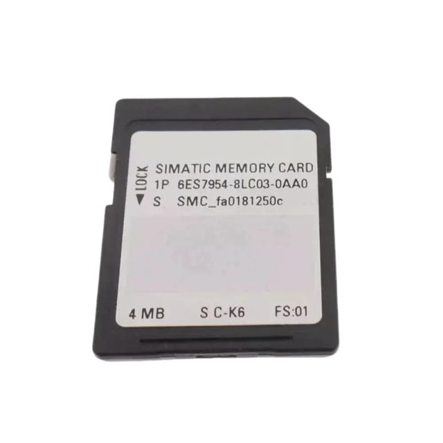 PLC Memory Card 6ES7954-8LC03-0AA0 6ES7954-8LE03-0AA0 6ES7954-8LF03-0AA0 Functional Module for Industrial Automation Siemens