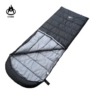 Recreational camping Outdoor supplies wholesale Envelope hooded sleeping bag