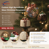 Fournisseur en gros de décorations de Noël en verre, bonbons et confiseries, sucettes peintes à la main, décorations d'hiver, coffret cadeau en borosilicate