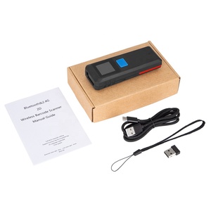 Hậu cần và Giao thông vận tải màu xanh răng 2D CMOS lưu trữ không dây máy quét mã vạch Đầu đọc mã vạch với màn hình hiển thị - Product Image 6