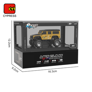 Auto Telecomandata in Scala 1:64 2.4Ghz, Giocattolo Fuoristrada RC, Mini Monster Truck con Luci - Product Image 6