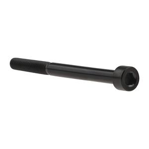 Tornillo de Cabeza Hexagonal para Bicicleta, Aleación de <span class=keywords><strong>Titanio</strong></span>, Zincado, Clase 8.8, M5 x 60 mm, Negro - Product Image 3