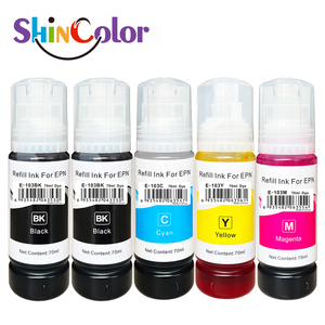 <span class=keywords><strong>หมึก</strong></span>พิมพ์ ShinColor พรีเมียมชนิด Dye-Based สำหรับตลับ<span class=keywords><strong>หมึก</strong></span> 103 และเครื่องพิมพ์ L3150/<span class=keywords><strong>L3110</strong></span>/L3156 รับประกัน 24 เดือน - Product Image 1